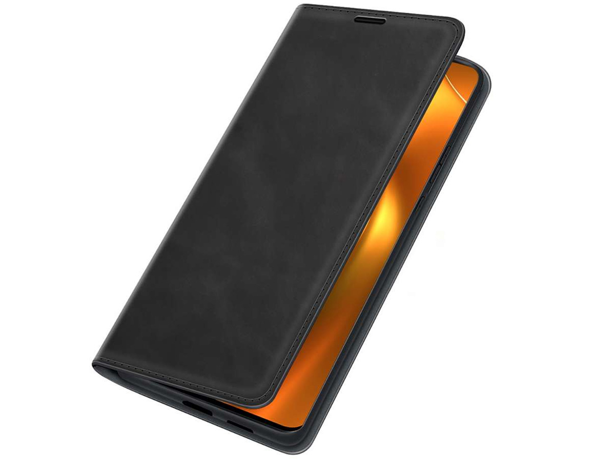 Just in Case Slim Wallet Case Zwart - Xiaomi Poco F4 hoesje