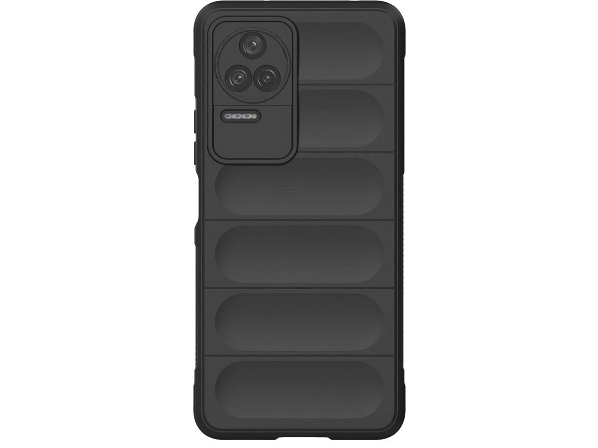 Just in Case TPU Shock Proof Grip Case - Xiaomi Poco F4 hoesje