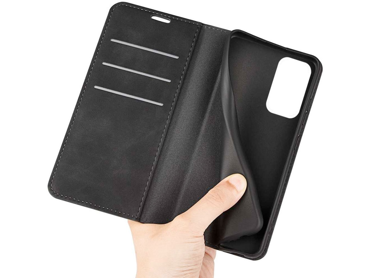 Just in Case Slim Wallet Case Zwart - Xiaomi Poco M4 Pro 5G hoesje