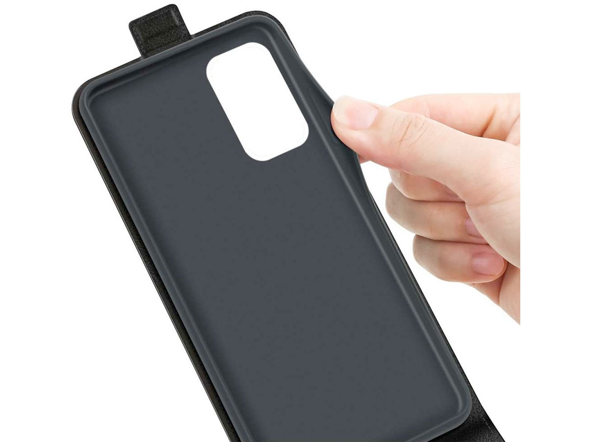 Just in Case Flip Case Zwart - Xiaomi Poco M4 Pro 5G hoesje