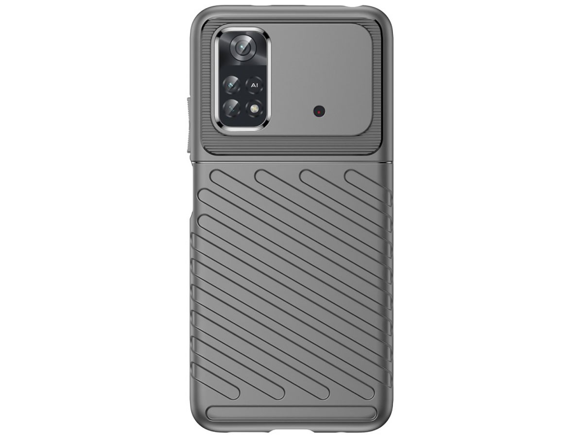 Just in Case TPU Rugged Grip Case - Xiaomi Poco M4 Pro hoesje