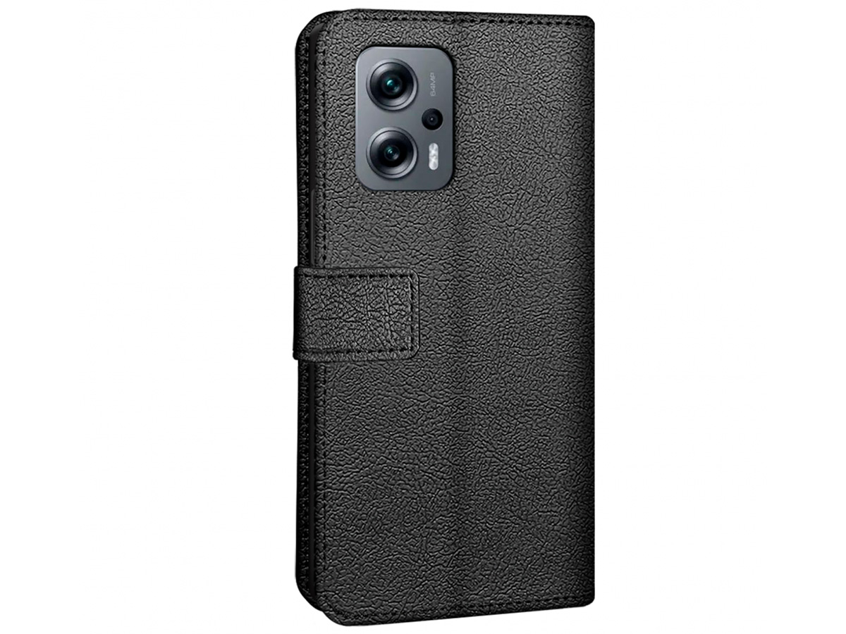 Just in Case Wallet Case Zwart - Xiaomi Poco X4 GT hoesje