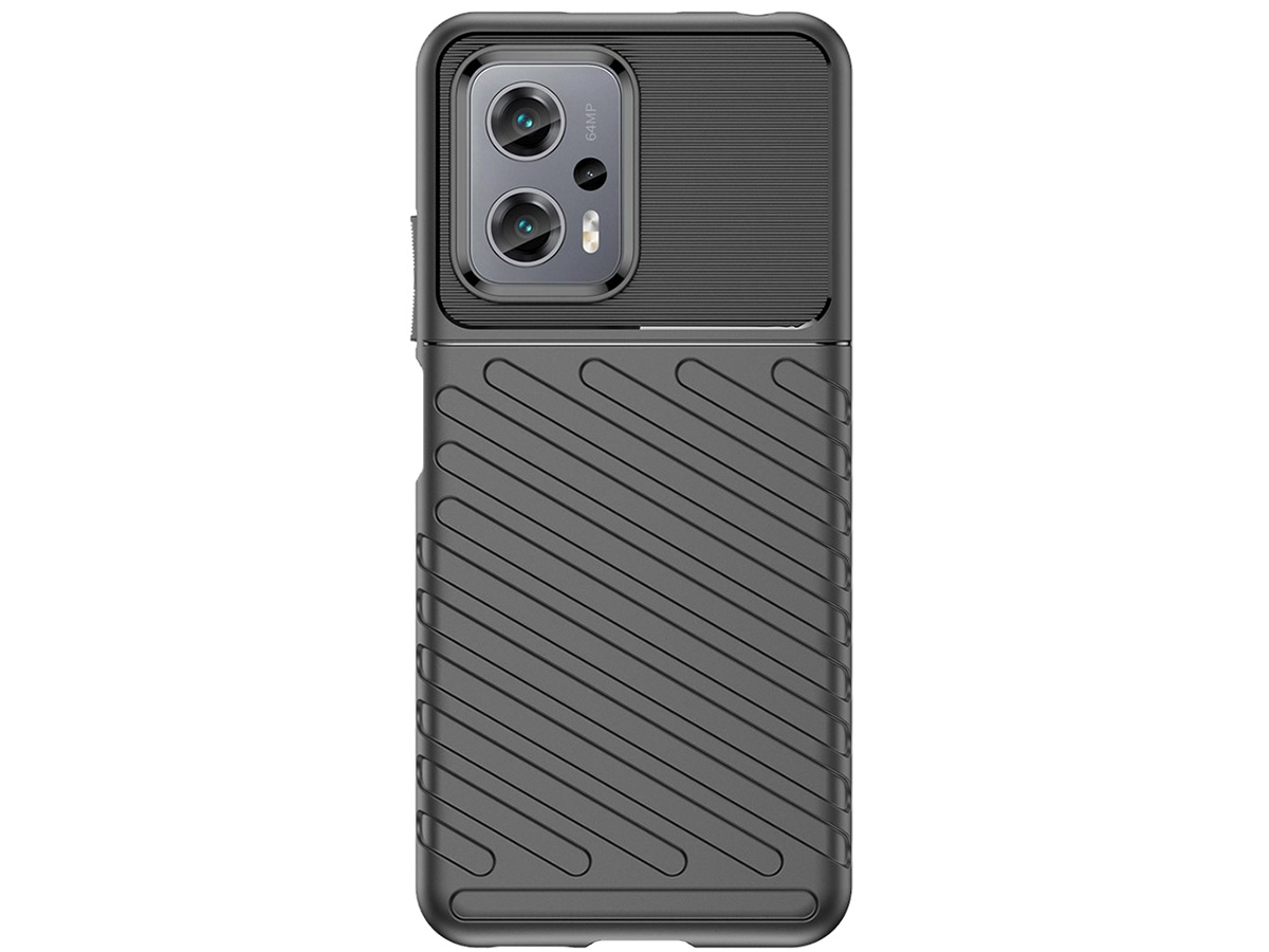 Just in Case TPU Rugged Grip Case - Xiaomi Poco X4 GT hoesje