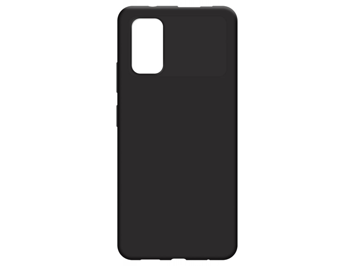 Just in Case Black TPU Case - Xiaomi Poco X4 Pro hoesje
