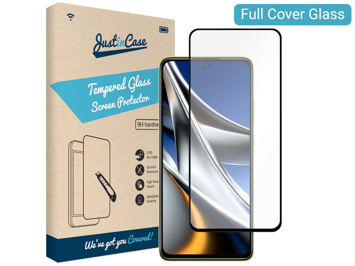 Xiaomi Poco X4 Pro Screen Protector Full Screen Cover Tempered Glass