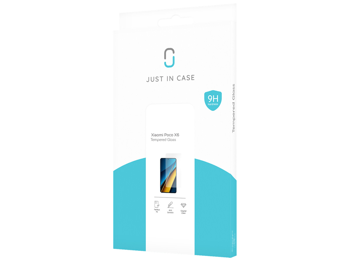 Xiaomi Poco X6 Screen Protector Full Clear Tempered Glass