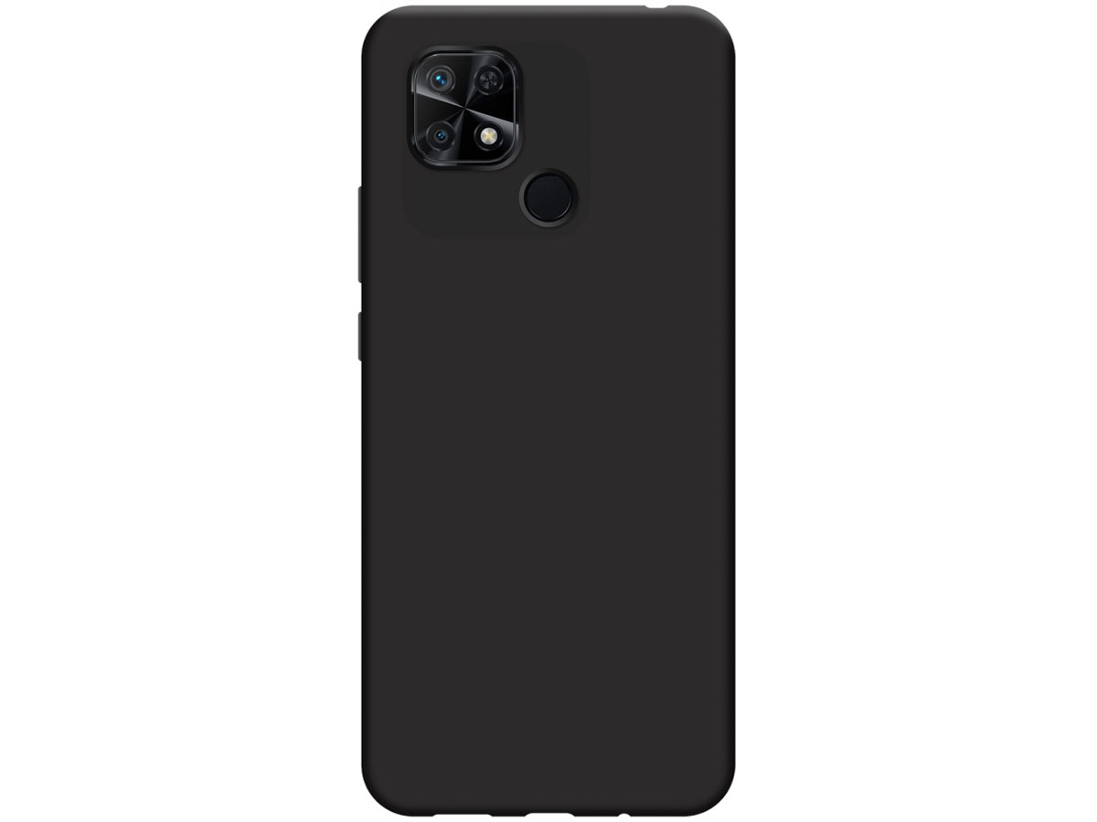 Just in Case Black TPU Case - Xiaomi Redmi 10C hoesje