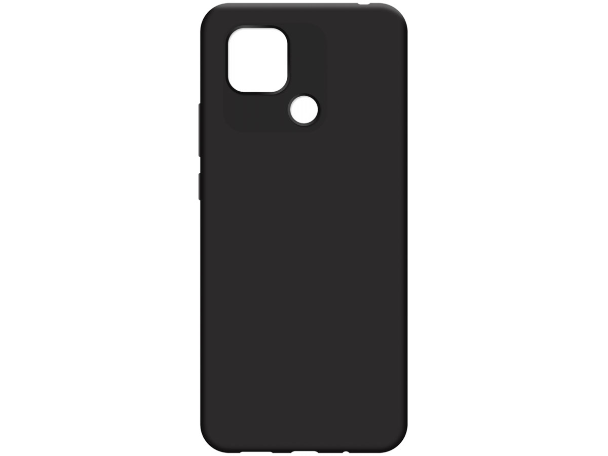 Just in Case Black TPU Case - Xiaomi Redmi 10C hoesje