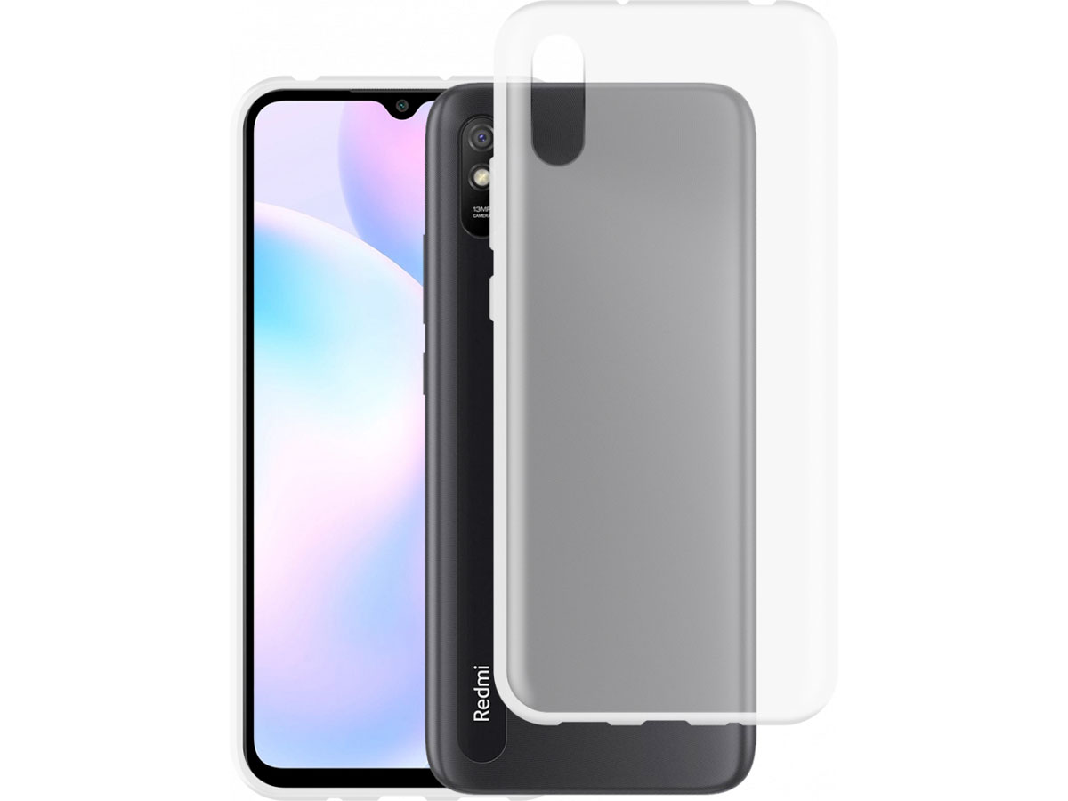 Just in Case Crystal Clear TPU Case - Xiaomi Redmi 9A hoesje