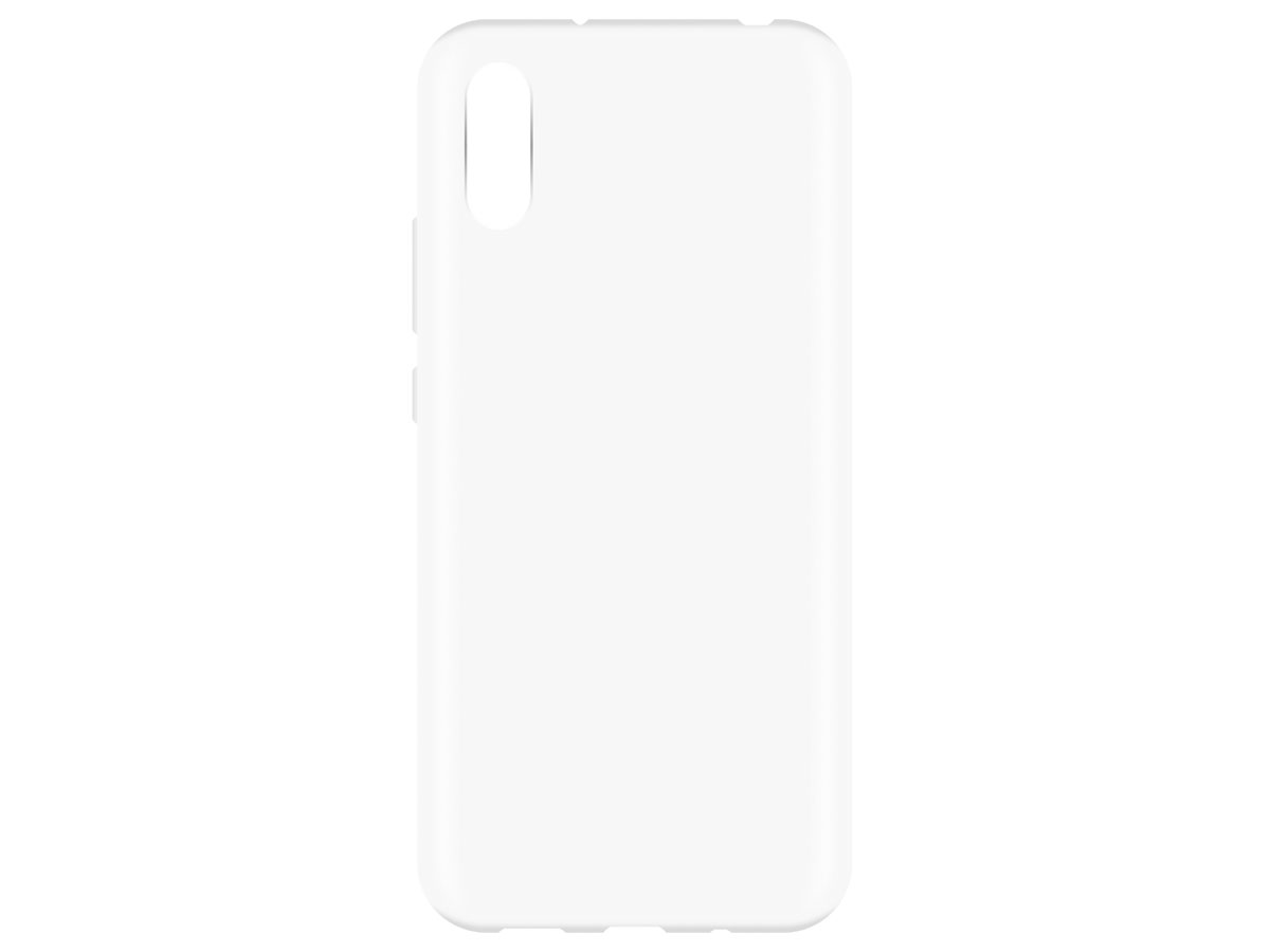 Just in Case Crystal Clear TPU Case - Xiaomi Redmi 9A hoesje