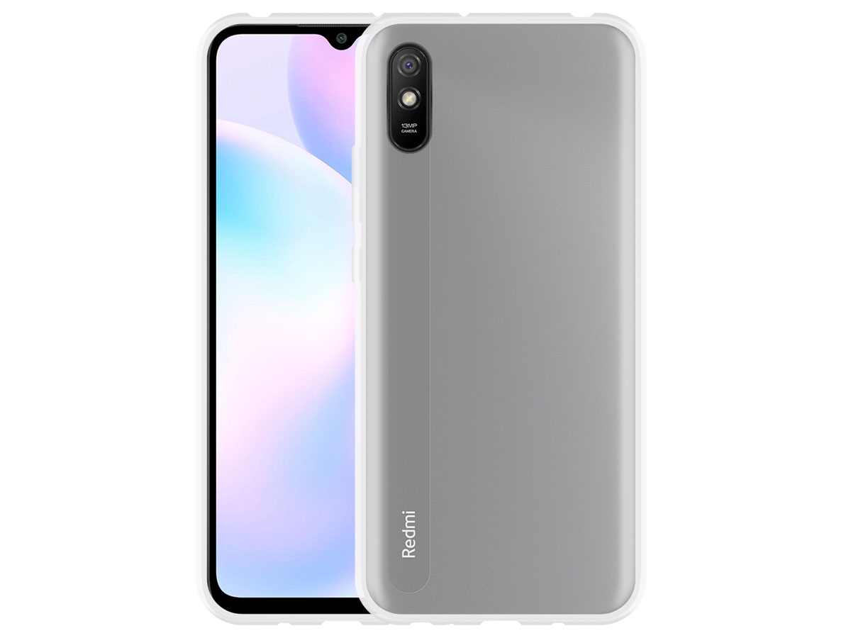 Just in Case Crystal Clear TPU Case - Xiaomi Redmi 9A hoesje