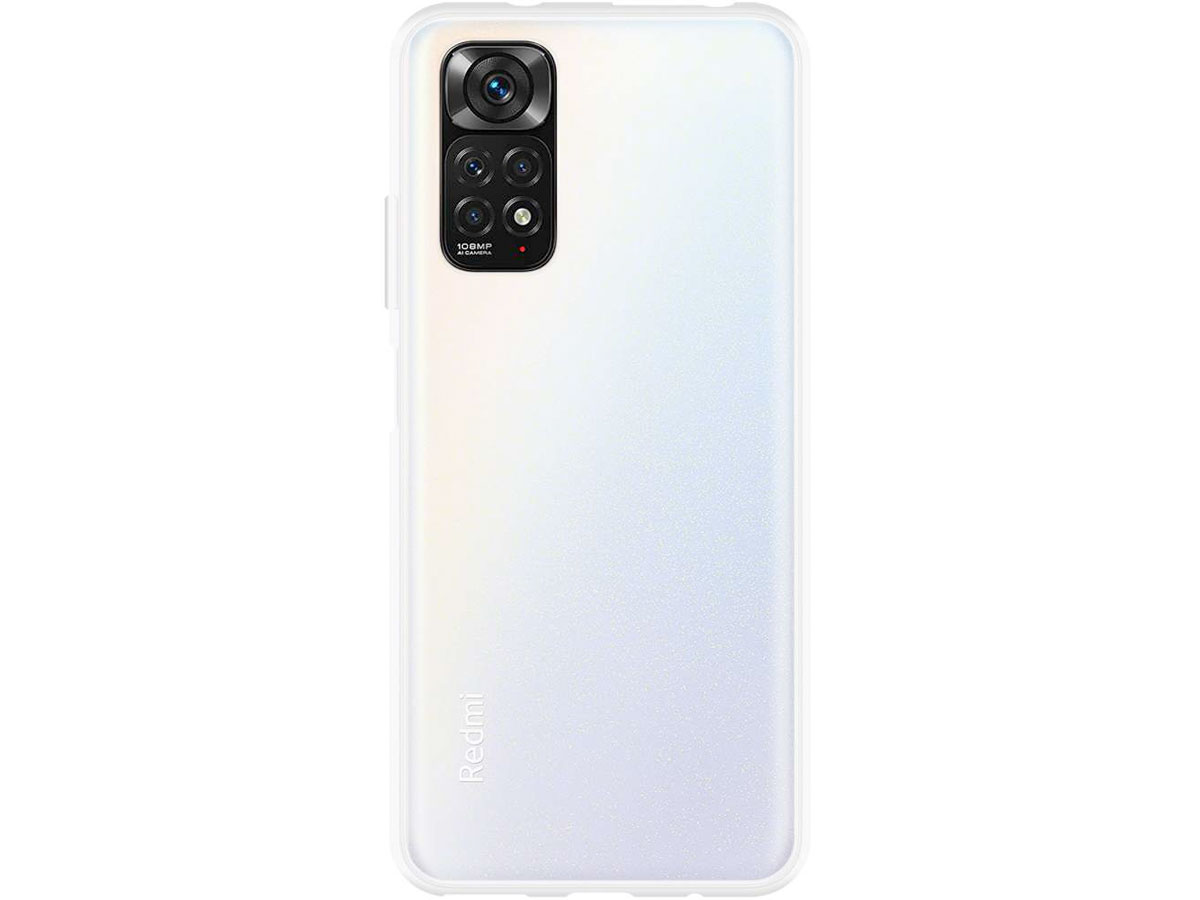 Just in Case Crystal Clear TPU Case - Xiaomi Redmi Note 11/11s hoesje