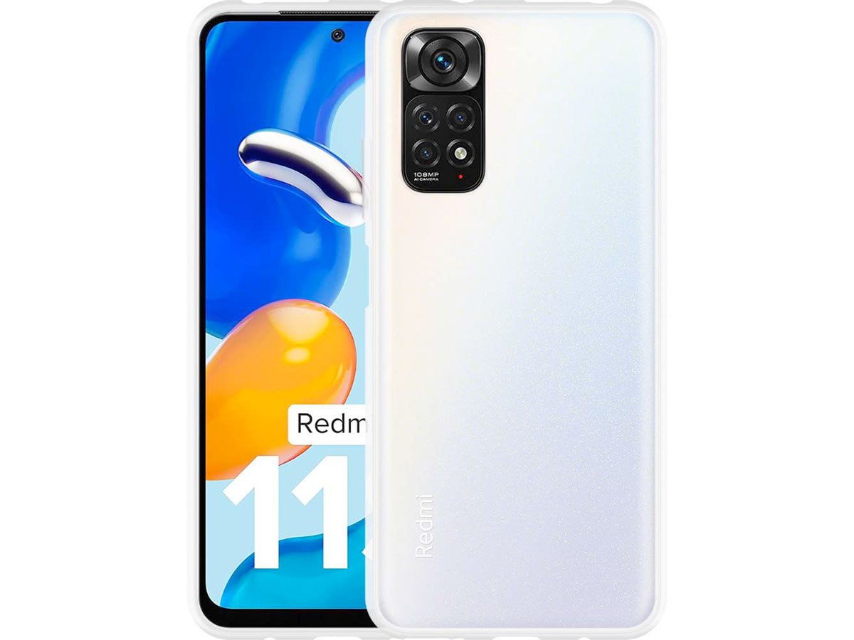 Just in Case Crystal Clear TPU Case - Xiaomi Redmi Note 11/11s hoesje