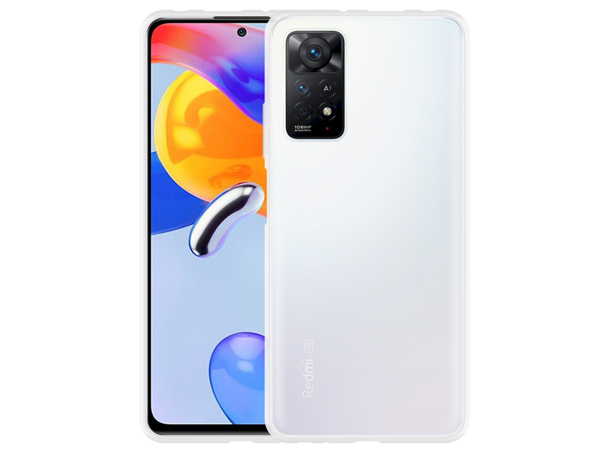 Just in Case Crystal Clear TPU Case - Xiaomi Redmi Note 11 Pro hoesje