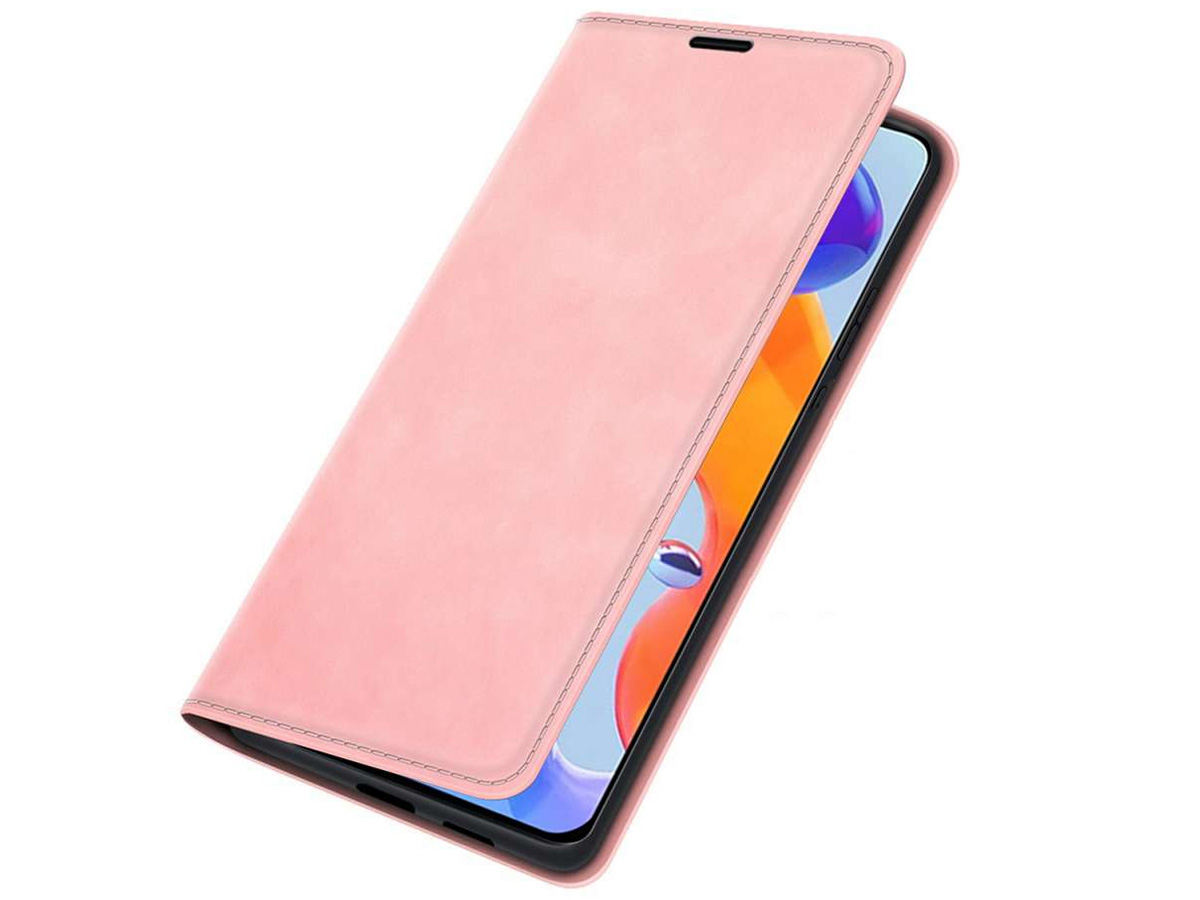 Just in Case Slim Wallet Case Roze - Xiaomi Redmi Note 11 Pro hoesje