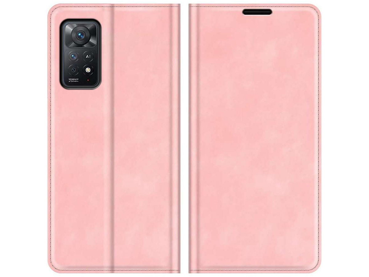 Just in Case Slim Wallet Case Roze - Xiaomi Redmi Note 11 Pro hoesje