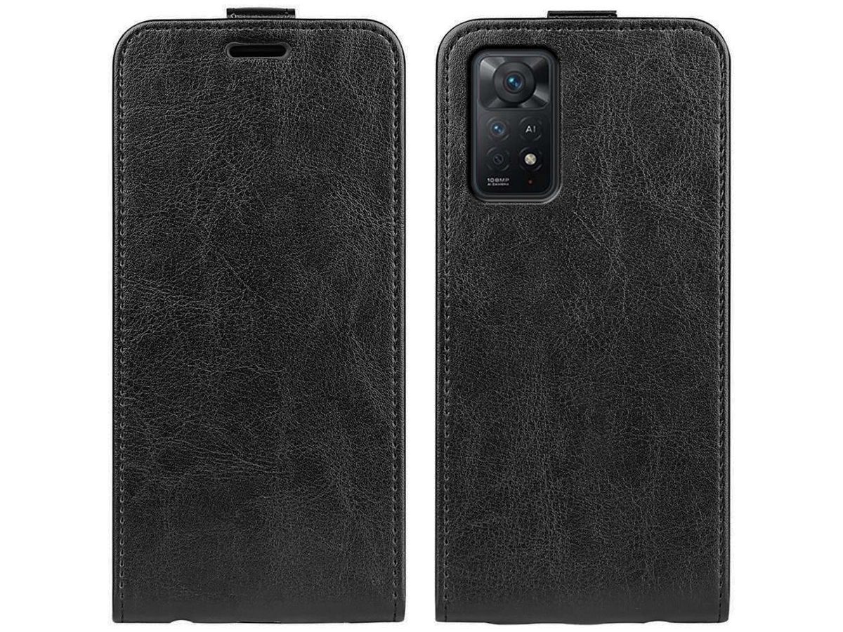 Just in Case Flip Case Zwart - Xiaomi Redmi Note 11 Pro hoesje