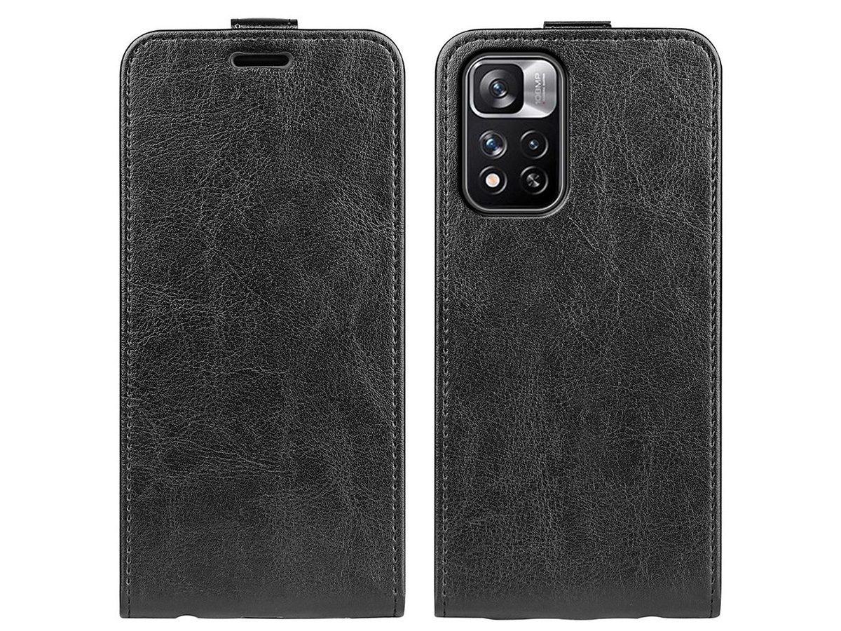 Just in Case Flip Case Zwart - Xiaomi Redmi Note 11 Pro+ hoesje