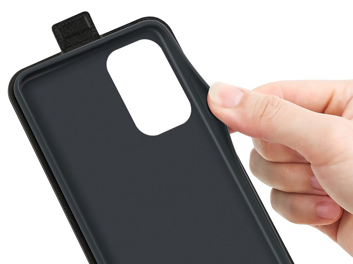 Just in Case Flip Case Zwart - Xiaomi Redmi Note 11 Pro+ hoesje