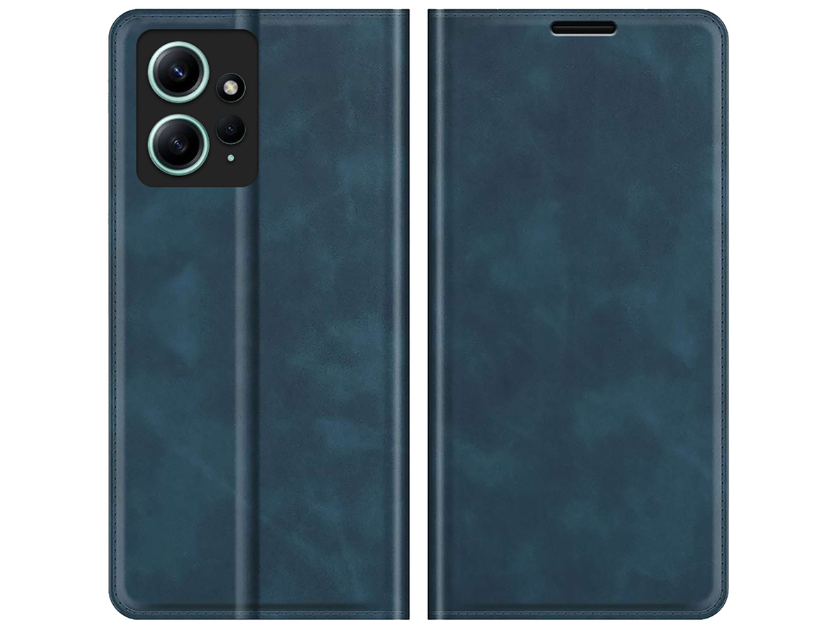 Just in Case Slim Wallet Case Blauw - Xiaomi Redmi Note 12 4G hoesje