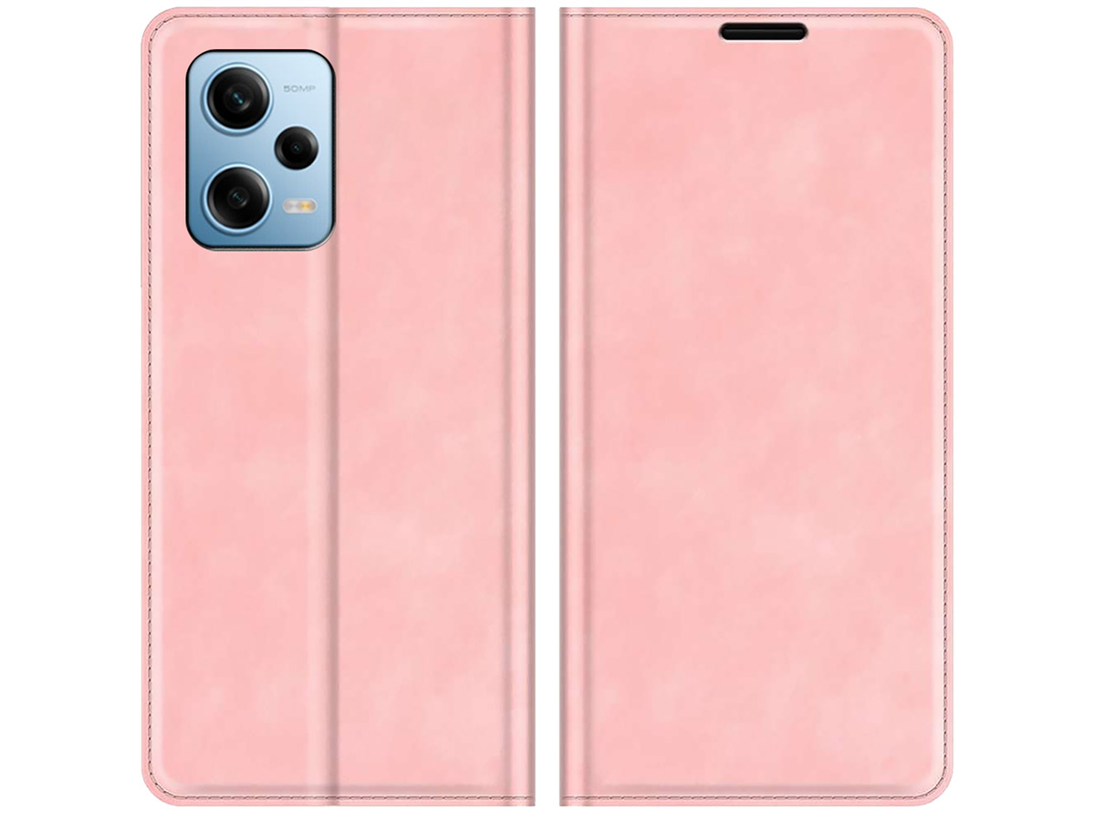 Just in Case Slim Wallet Case Roze - Xiaomi Redmi Note 12 Pro 5G hoesje