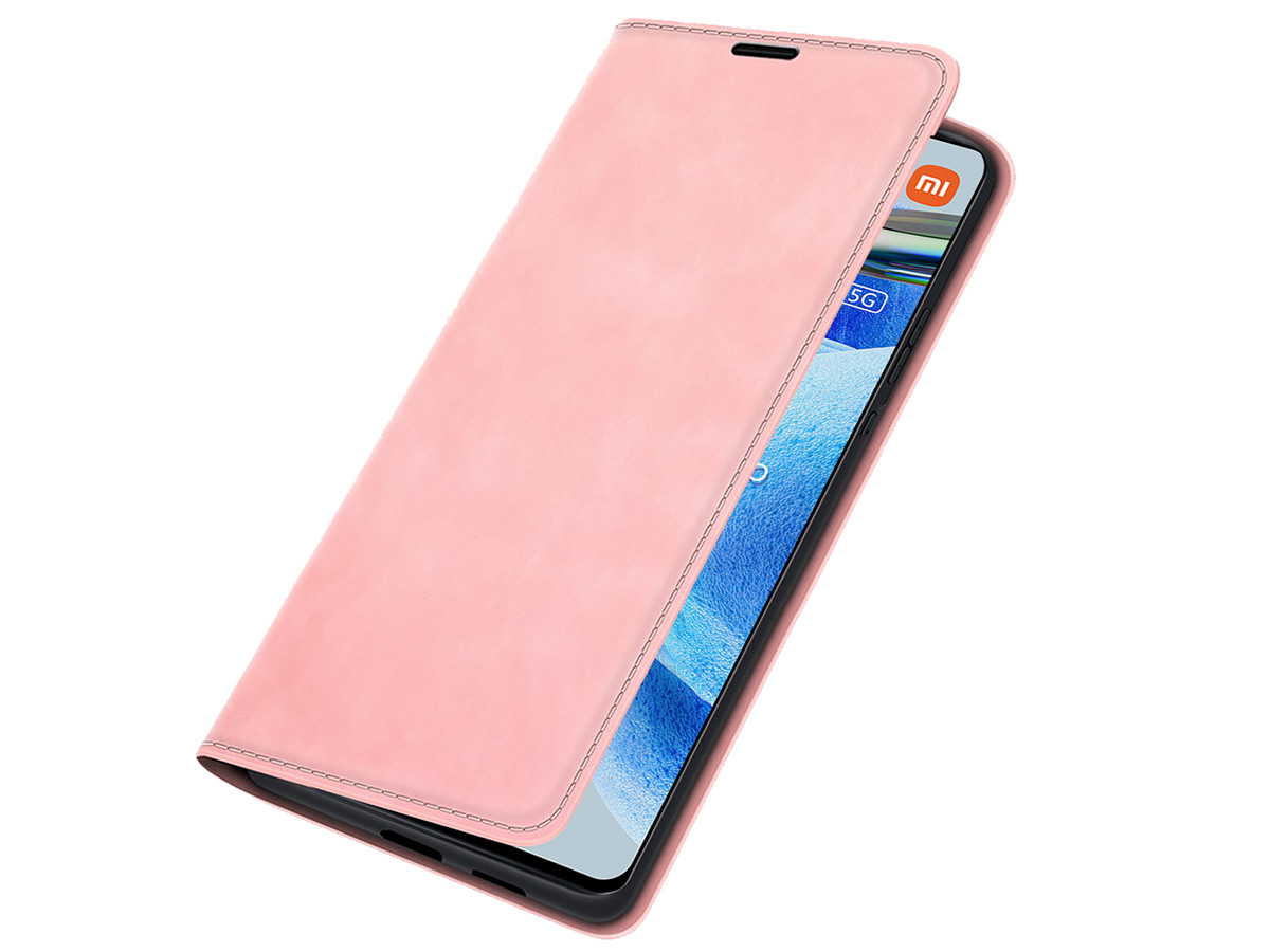 Just in Case Slim Wallet Case Roze - Xiaomi Redmi Note 12 Pro 5G hoesje