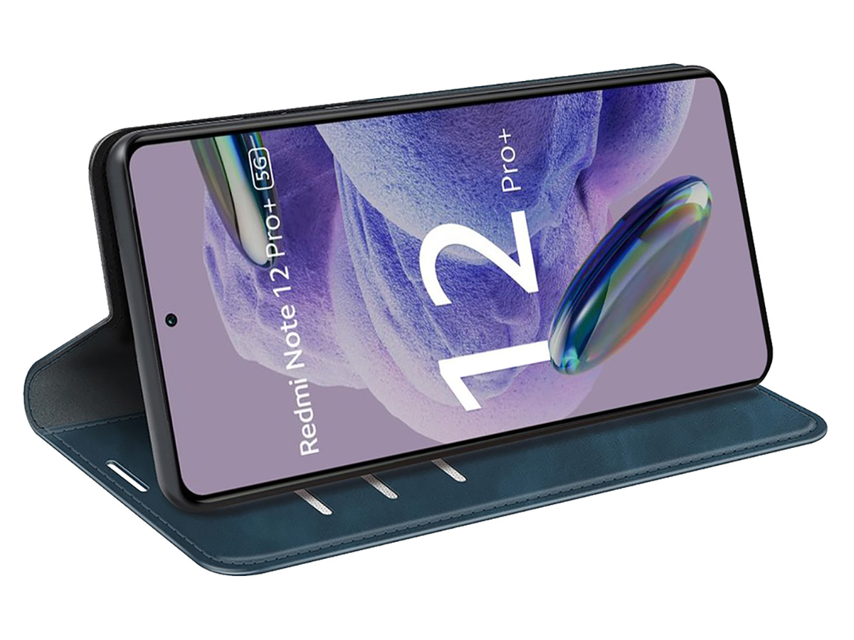 Just in Case Slim Wallet Case Blauw - Xiaomi Redmi Note 12 Pro+ 5G hoesje