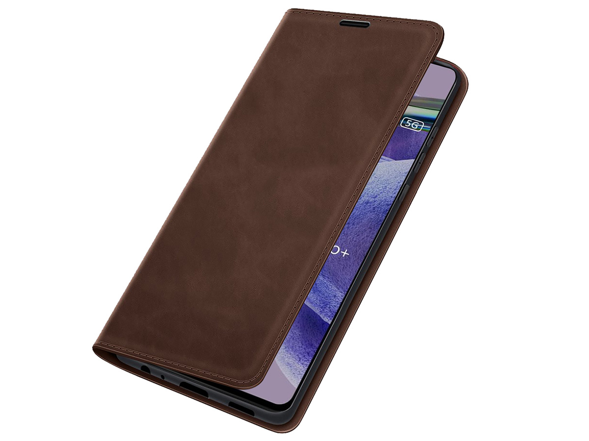 Just in Case Slim Wallet Case Bruin - Xiaomi Redmi Note 12 Pro+ 5G hoesje