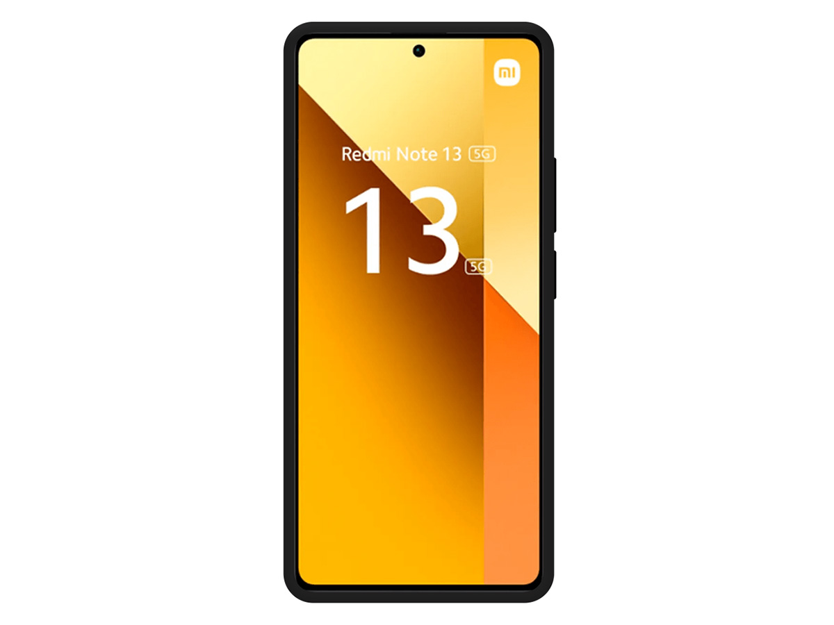 Just in Case TPU Case Zwart - Xiaomi Redmi Note 13 5G hoesje