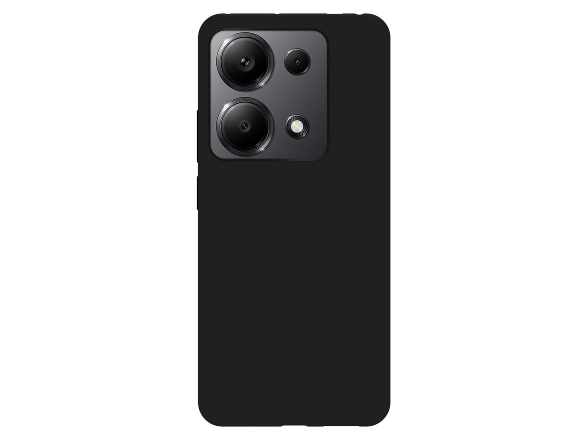 Just in Case TPU Case Zwart - Xiaomi Redmi Note 13 Pro 5G hoesje