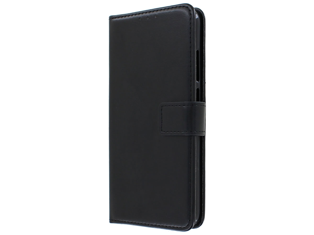 Book Case Wallet Mapje Zwart - Xiaomi Redmi Note 8 Pro hoesje