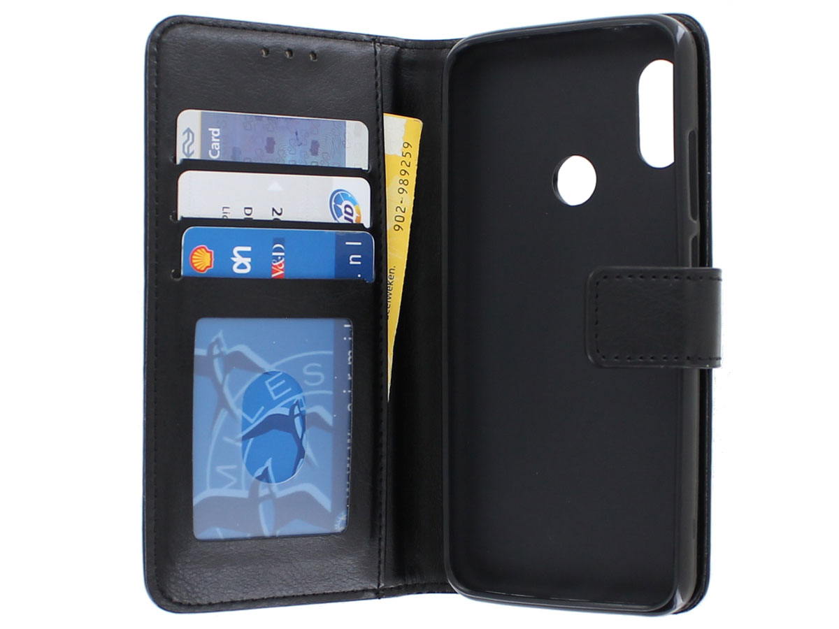 Bookcase Wallet Zwart - Xiaomi Mi A2 hoesje