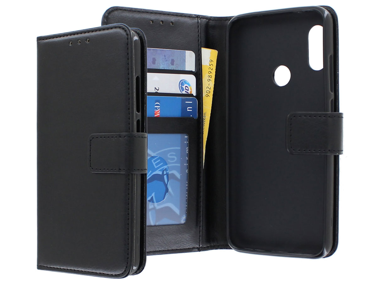 Bookcase Wallet Zwart - Xiaomi Mi A2 hoesje
