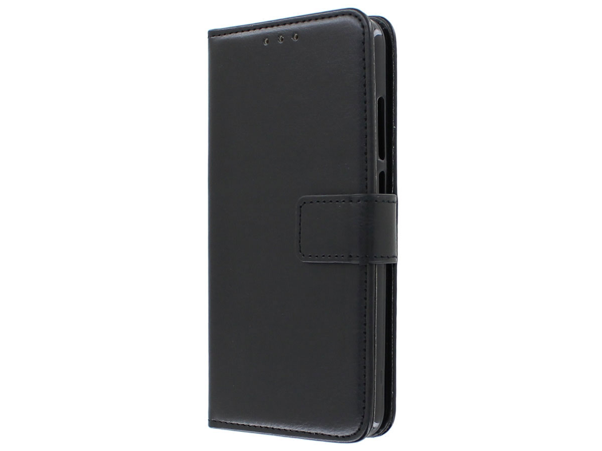 Discriminerend Glad Besluit Bookcase Wallet Zwart | Xiaomi Mi A2 Lite hoesje