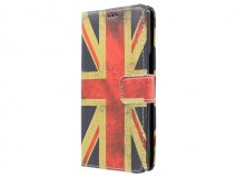 Vintage GB Flag Book Case Hoesje voor Acer Liquid E3