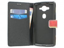 Vintage GB Flag Book Case Hoesje voor Acer Liquid E3