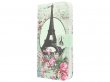 Retro Paris Book Case Hoesje voor Acer Liquid Jade Z