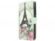 Retro Paris Book Case Hoesje voor Acer Liquid Z520