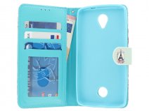 Retro Paris Bookcase - Acer Liquid Zest hoesje