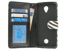 Zebra print Bookcase - Acer Liquid Zest hoesje