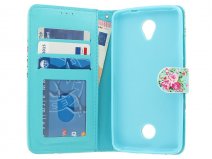 Flower Bookcase - Acer Liquid Zest hoesje