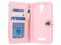 Butterfly Bookcase - Acer Liquid Zest Plus hoesje