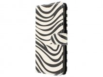 Zebra Bookcase - Acer Liquid Zest Plus hoesje