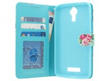 Flower Bookcase - Acer Liquid Zest Plus hoesje
