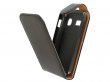 Classic Leather Flip Case - Alcatel OneTouch Pop C3 hoesje