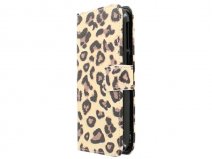 Leopard Book Case Hoesje voor Alcatel OneTouch Pop C7