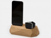 Oakywood Combo Dock Eiken - Houten USB-C & Apple Watch Dock