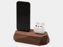 Oakywood Dual Dock Walnut - Houten Dual Dock Lightning
