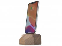 Oakywood iPhone Dock Walnut - Houten Lightning Dock