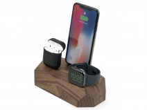 Oakywood Triple Dock Walnut - Houten Lightning/Watch Dock
